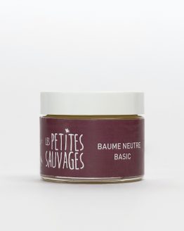 Le baume neutre BASIC est LE baume à adopter. sans huiles essentielles il convient à tous à partir de 3 ans