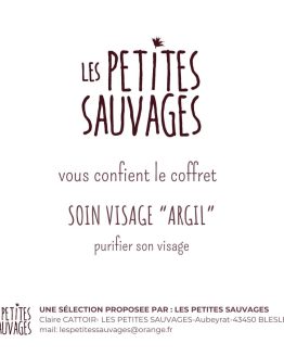 soin visage "ARGIL"
